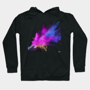 Blast of Colors: Powder Explosion Hoodie